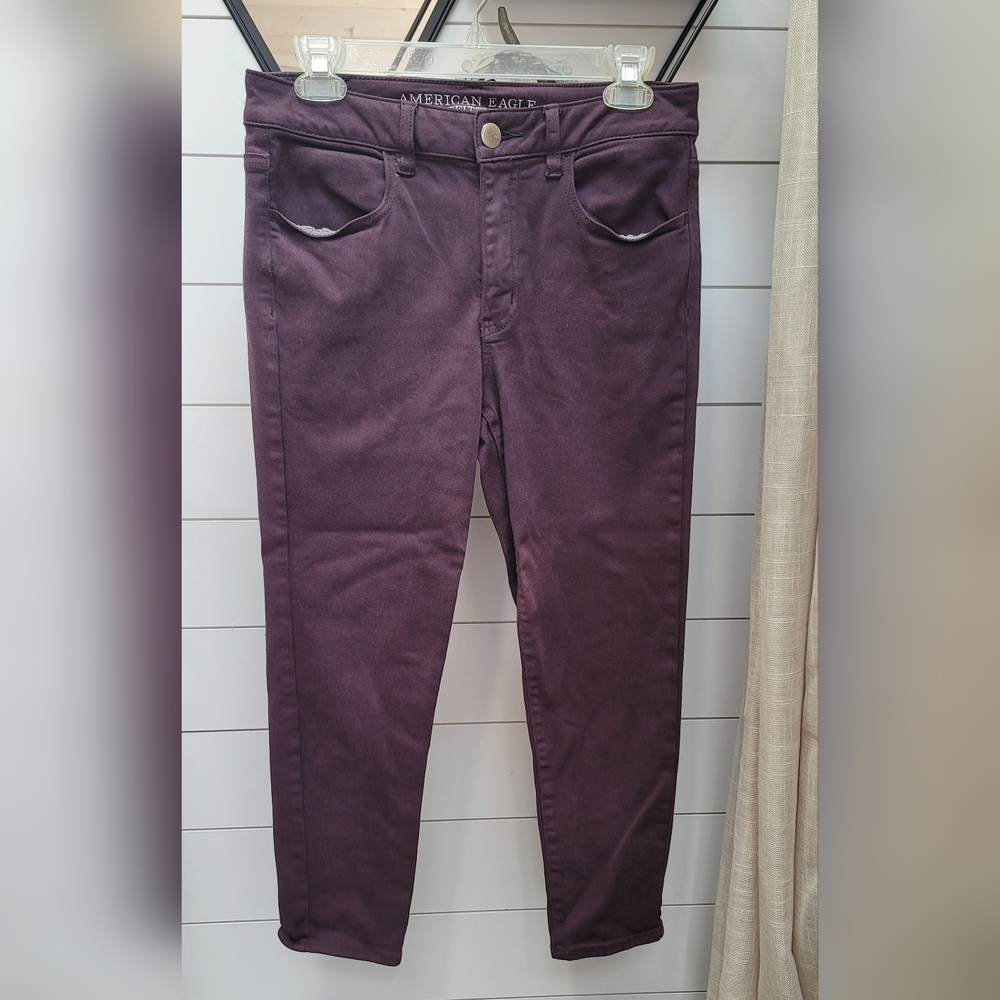 American Eagle high rise cropped jegging nearly new